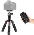NEEWER Portable Travel Mini Tabletop Tripod, Aluminum Alloy 20''/ 50cm Desktop Desk Tripod with 360 Degree Ball Head, 1/4" Quick Shoe Plate for DSLR Camera Video Camcorder, Max Load 11 lb/5 kg