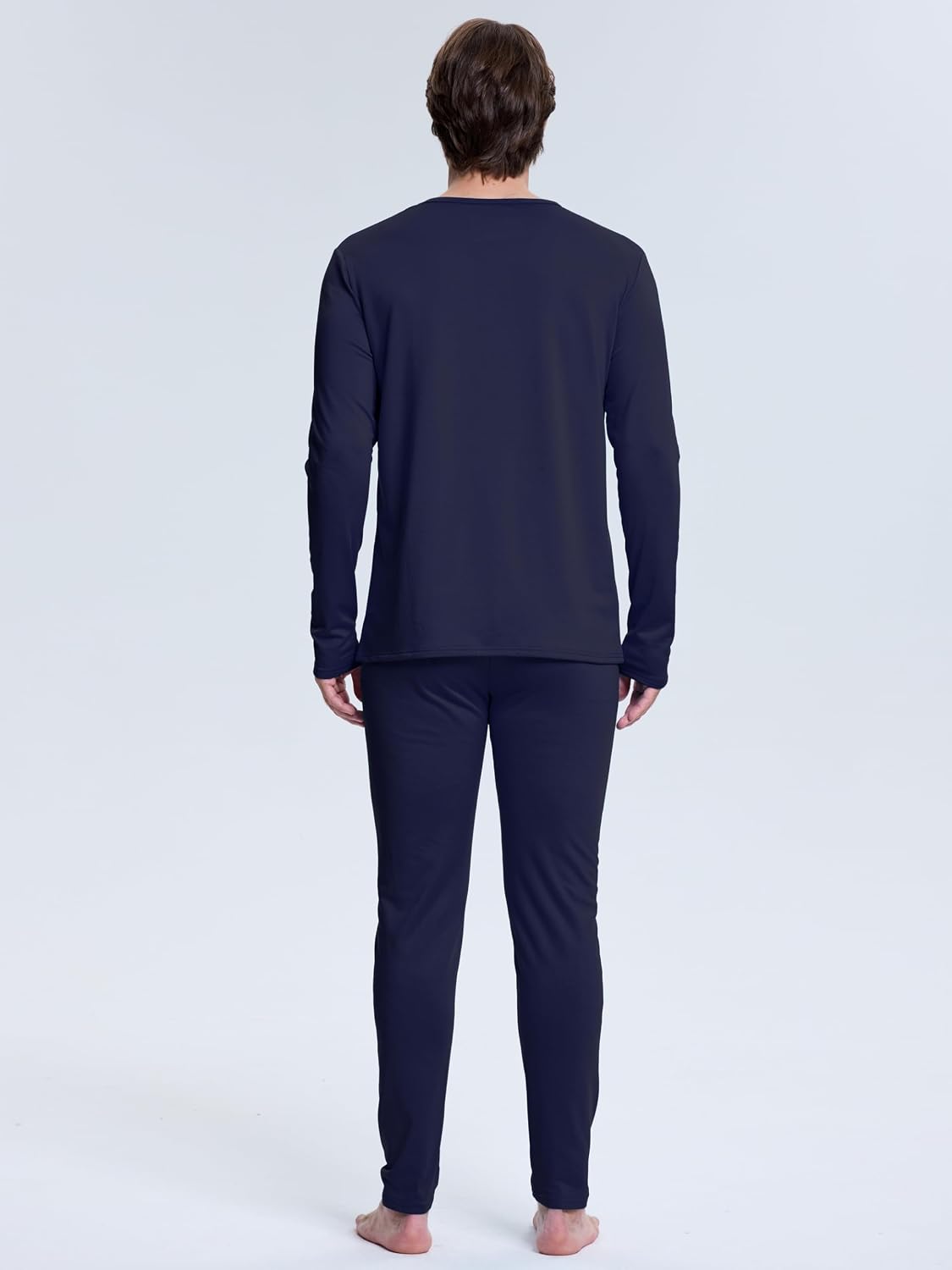 Thermal Underwear for Men Fleece Lined Long Johns for Mens Winter