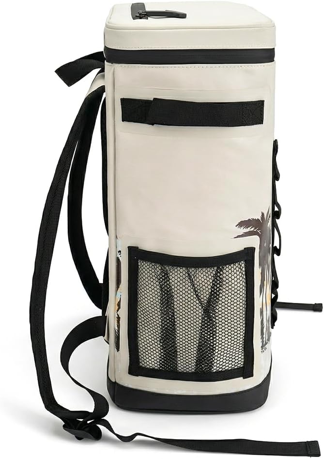Quiksilver Cooler, 24 Cans, 48H Insulated Cooling, Leak Proof, Waterproof IPX7, Heavy Duty Cooler Bag for Beach, Camping, Fishing