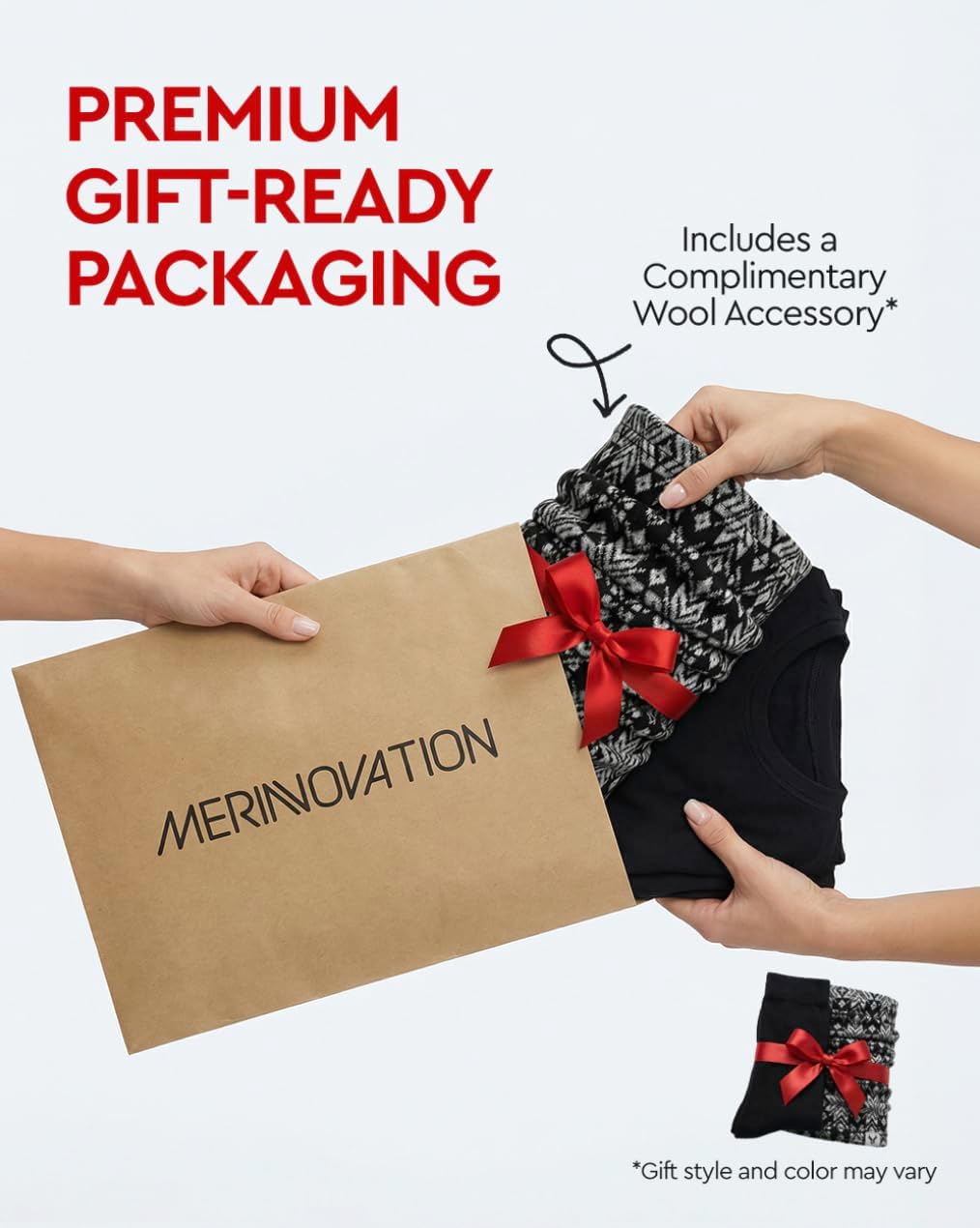 100% Merino Wool Base Layer Set Women - Thermal Underwear Long Johns PJs