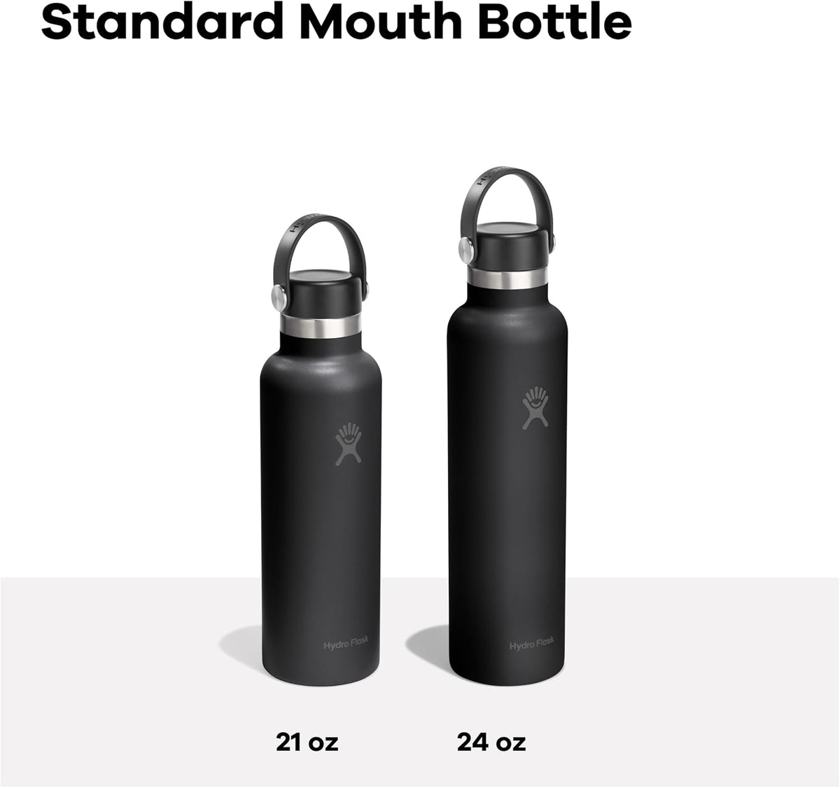 Hydro Flask Water Bottle - Insulated Stainless Steel - Non Spill, Leakproof in 21 Oz Cloud Pink
