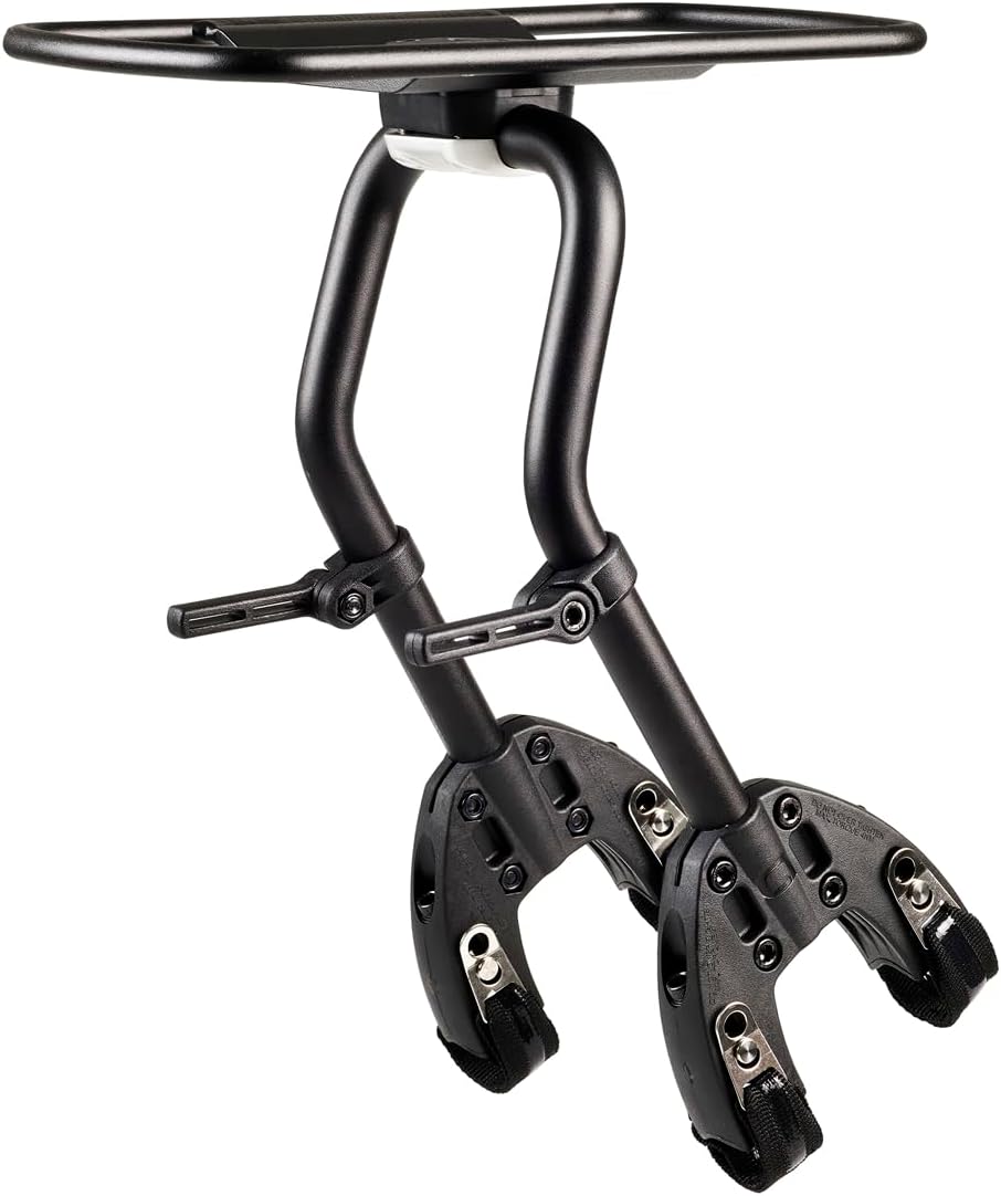 AEROE Spider Pannier Rack, Fits Mountain Bikes E MTB, Electric Mountain Bikes, Gravel. Easy Install & Use, Fits Any Brand Pannier Bag & Rack Trunks, Holds 35Lbs