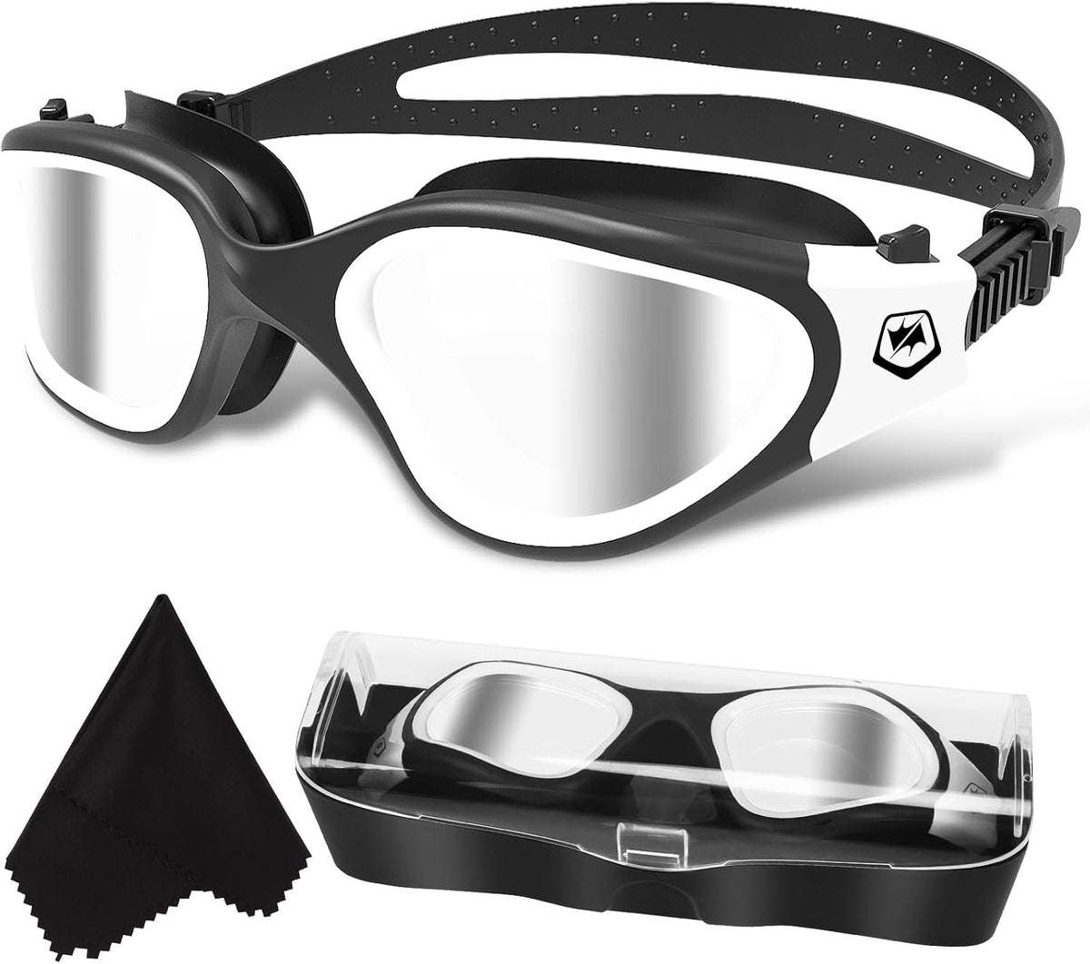 WIN.MAX Swimming Goggles Swim Pool Goggles Anti Fog Anti UV No Leakage Clear Vision for Men Women Adults Teenagers