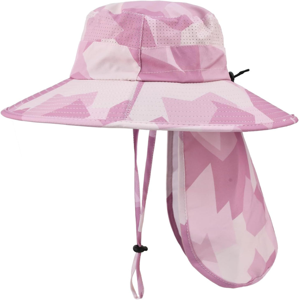 ZOORON Sun Hats for Men Women with Neck Flap Fishing UPF 50+ UV Protection