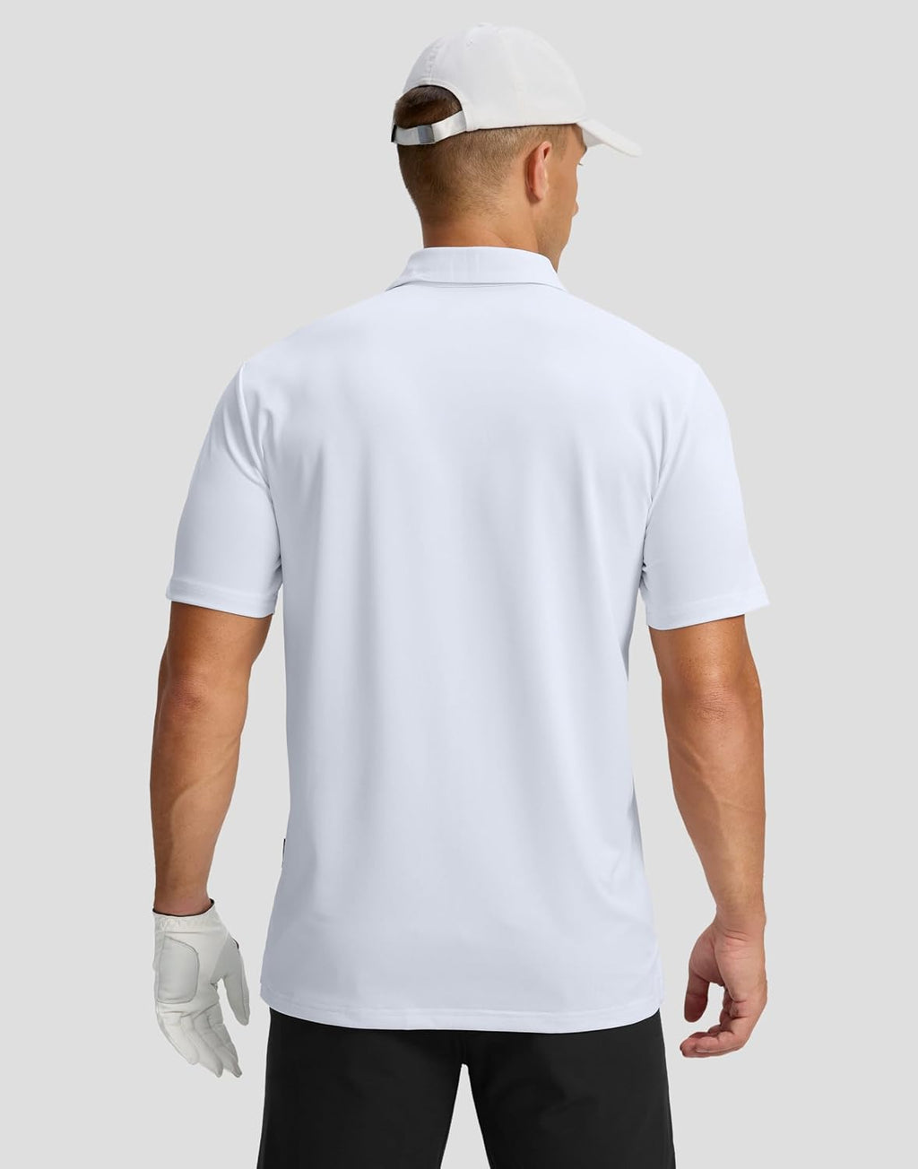Men's Golf Polo Shirts Dry Fit Moisture Wicking Performance Short Sleeve