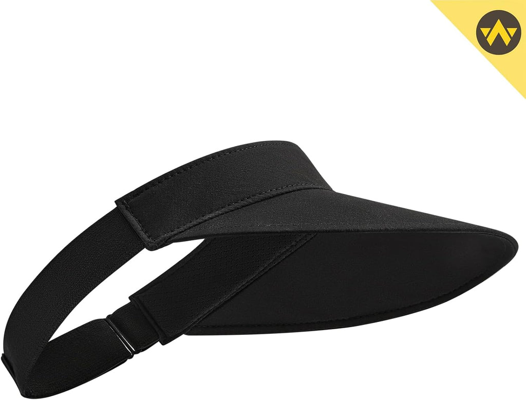 WANDER Running Sun Visor Hat Wide Brim UPF 50+ Mesh Cap for Women