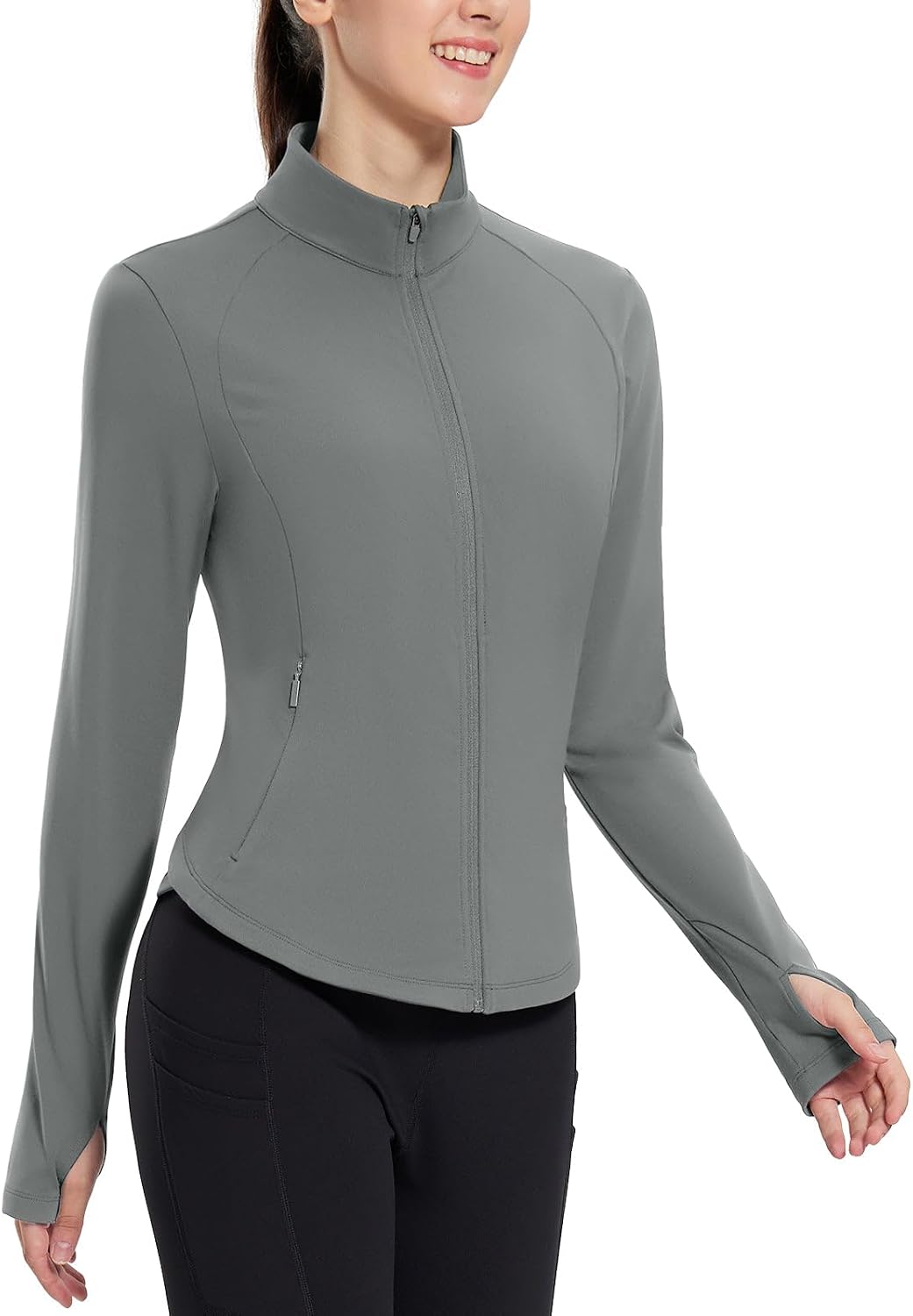 baleaf Women's Fleece Running Jacket Winter Gear Water Resistant Cycling