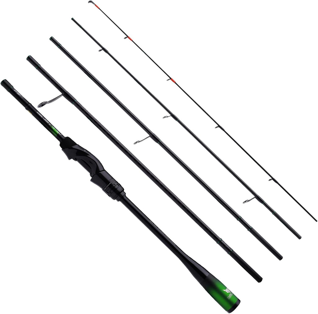 PURELURE Zero Ultralight Fishing Rod Solid Tip Spinning Casting Rod 2pc/5pc