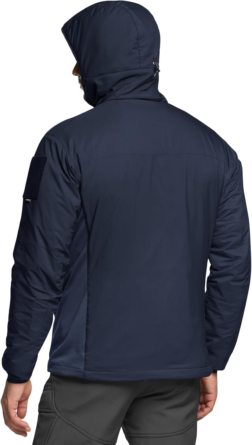 CQR Men's Lightweight Warm Insulated Jacket, Windproof Water Resistant Winter Active Coat for Hiking Work Outdoor Tactical