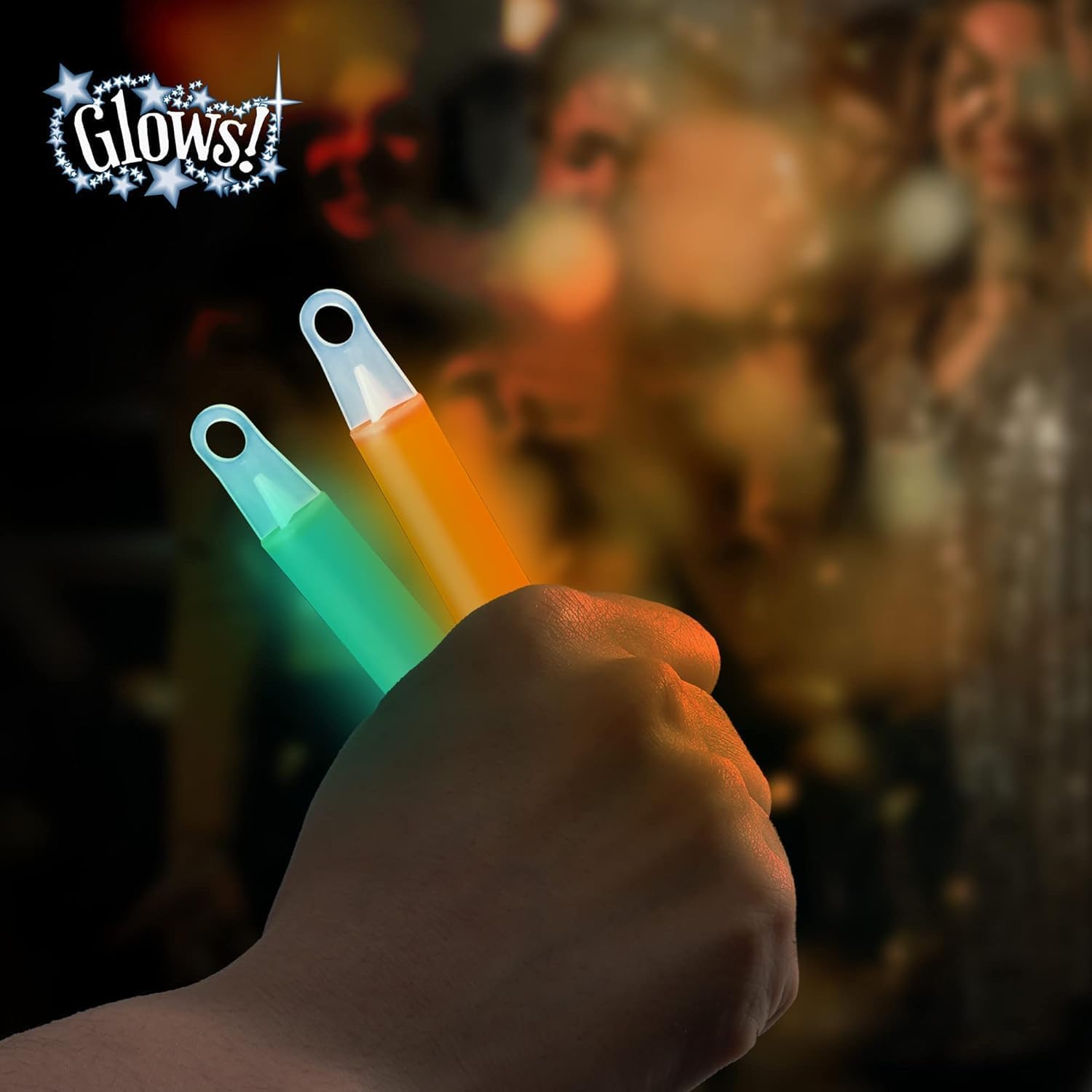 Glow Fever Glow Sticks 200pk Premium Glow in The Dark Light Up with Lanyards, for Party Supplies, Party Favors, Birthday, Halloween, Super Bright, Lasts Up to 12 hrs