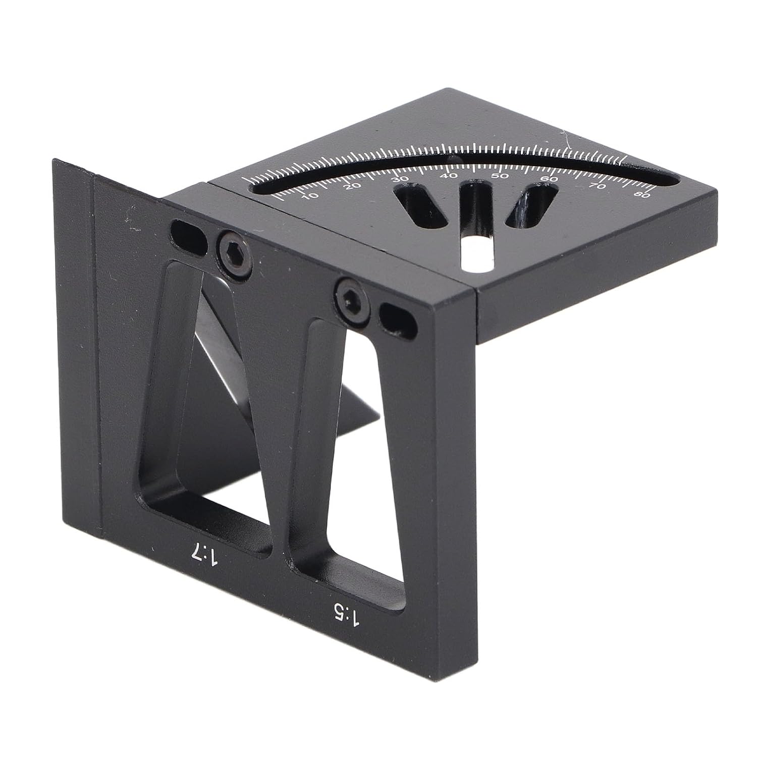 3D Woodworking Square Aluminum Alloy Multi Angle Measuring Ruler 45 90 Degree Carpenter Square Protractor