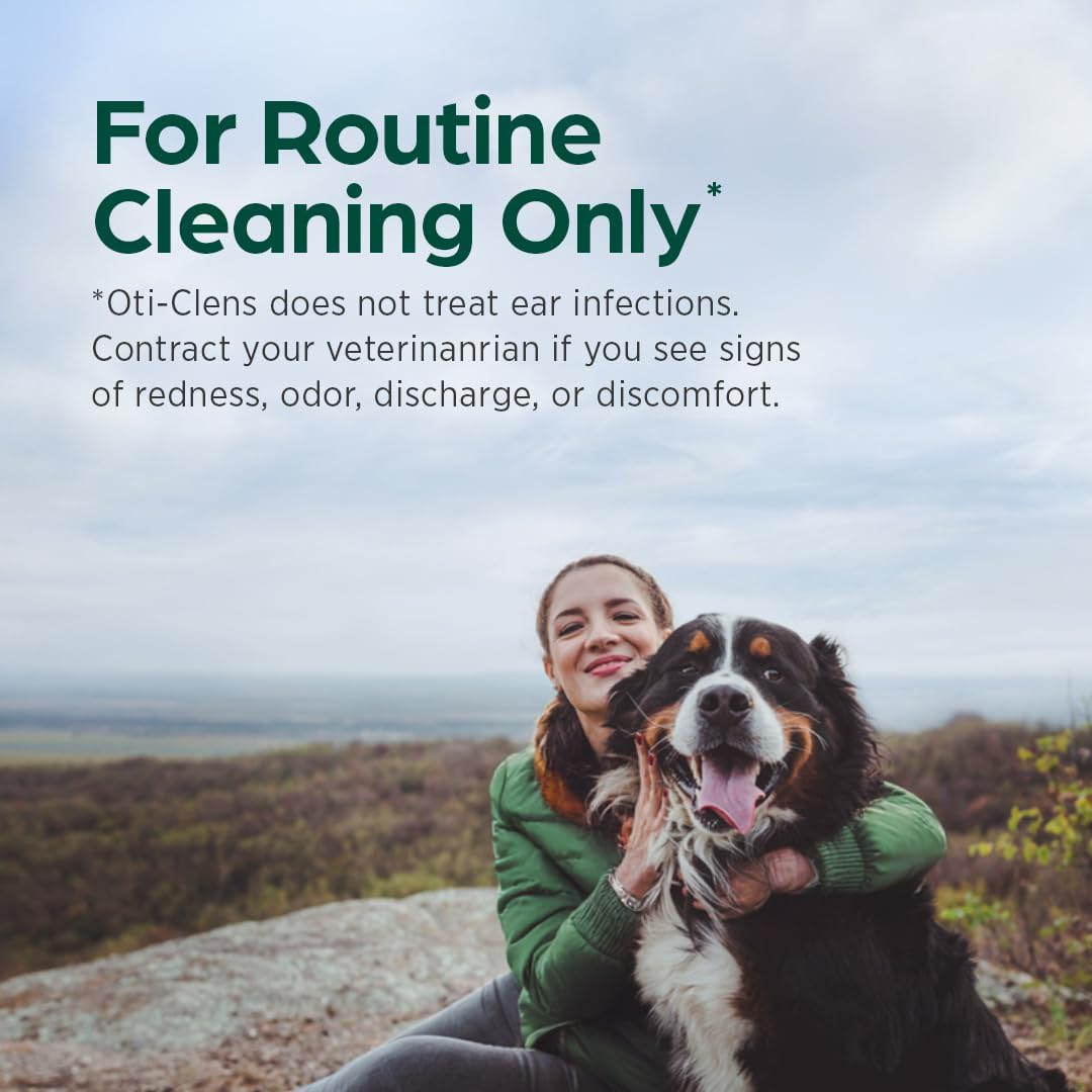 Oti-Clens Ear Cleansing Solution for Dogs & Cats, 4 oz