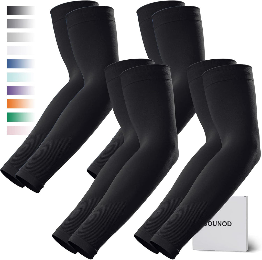 GOUNOD Arm Sleeves for Men Women, UPF 50+ Cooling Sun Protection Sleeves