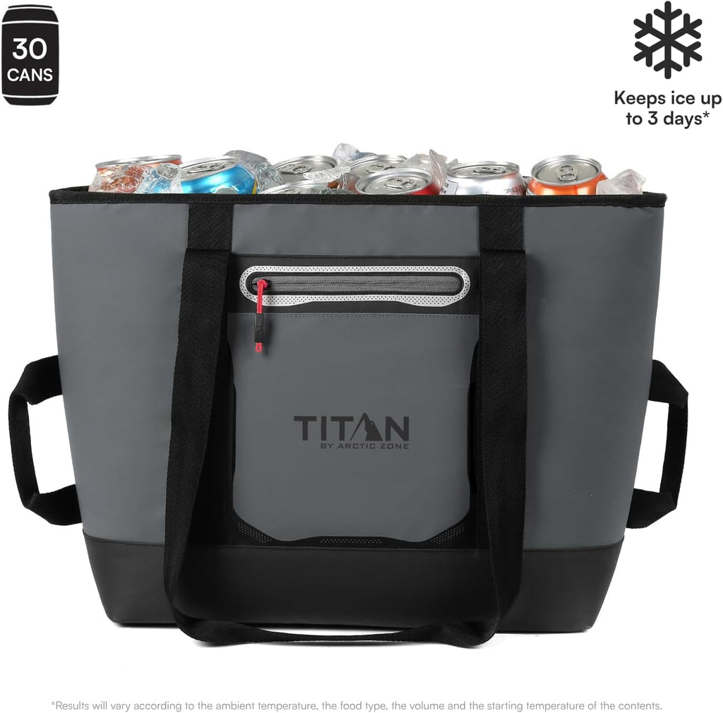 Titan 30 Can Cooler Tote, Keeps Ice Up to 3 Days
