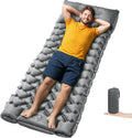 4 Inch 1.9 lb Backpacking Sleeping Pad with Fast Foot Pump
