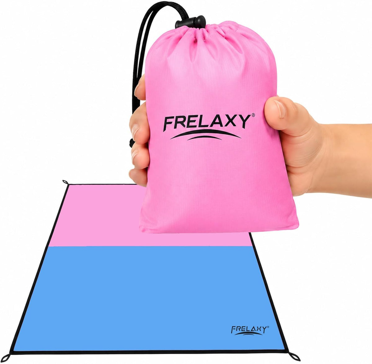 Frelaxy Pocket Picnic Blanket, Waterproof Blanket for Beach Festival
