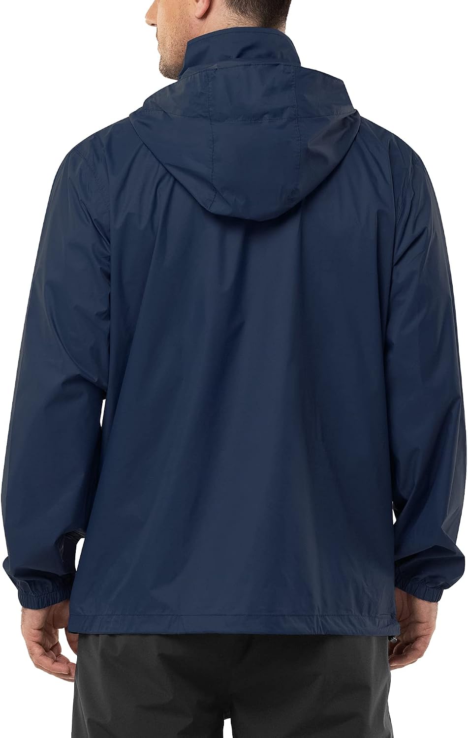 Outdoor Ventures Men's Rain Jacket Waterproof Lightweight Packable Raincoat