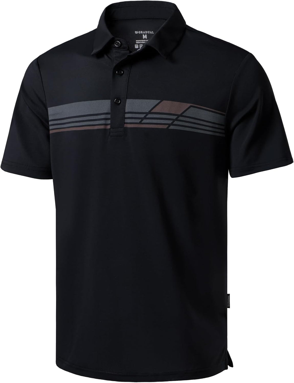 Men's Golf Polo Shirts Dry Fit Moisture Wicking Performance Short Sleeve