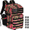 45L Tactical Backpack for Men Women, Military Assault Pack with MOLLE, Large 3 Day Bug Out Bag for Hiking Camping