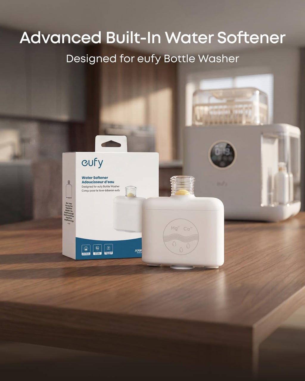 eufy Baby Bottle Washer, Built-in Water Softener (1 Count)