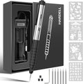 HARDELL Engraving Pen, 37000 RPM Cordless Engraver for Metal Wood Glass DIY