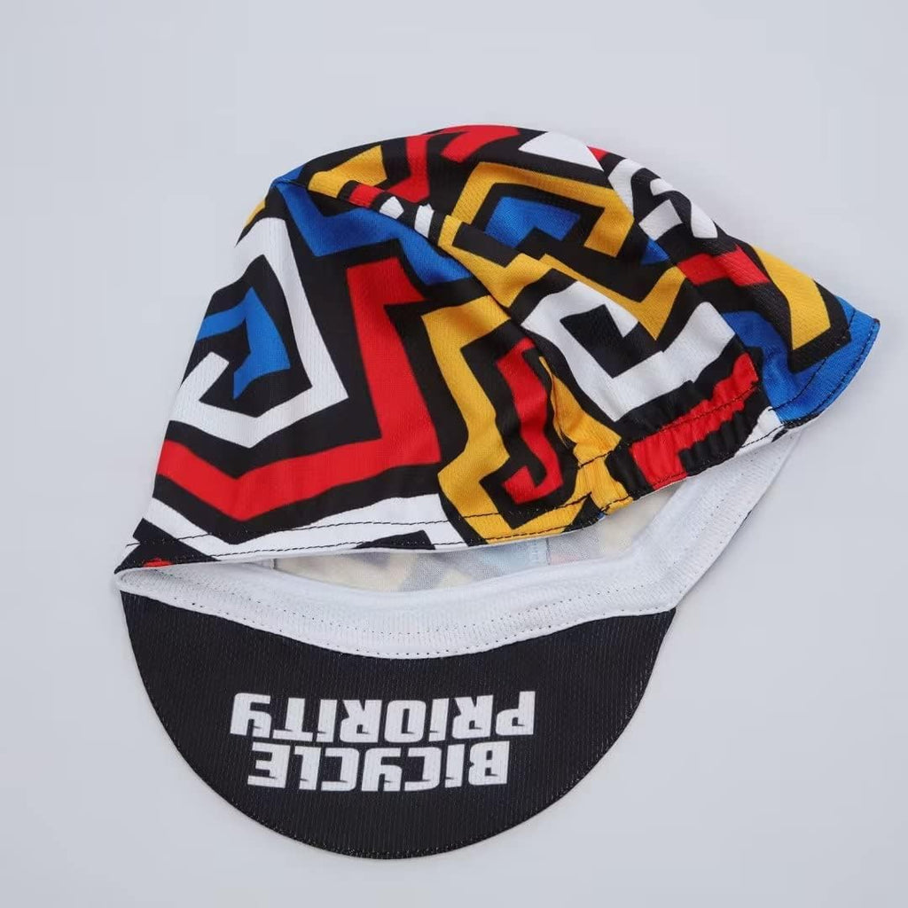 Man's Cycling Cap - Polyester Road Cycling Hat-Under Helmet - Cycling Helmet Liner Breathable&Sweat Uptake
