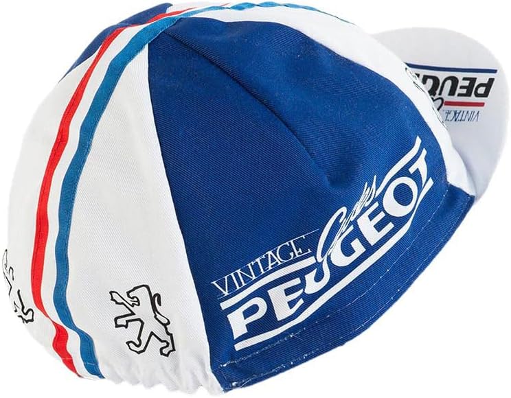 ZEITBIKE Vintage Team Cycling Caps - Anti Sweat Caps | for Stand-Alone or Under Helmet | Team Jersey Caps, Made in Italy