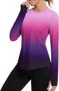 Avoogue Women UPF 80+ UV Shirts Long Sleeve with Thumb Holes Workout Tops