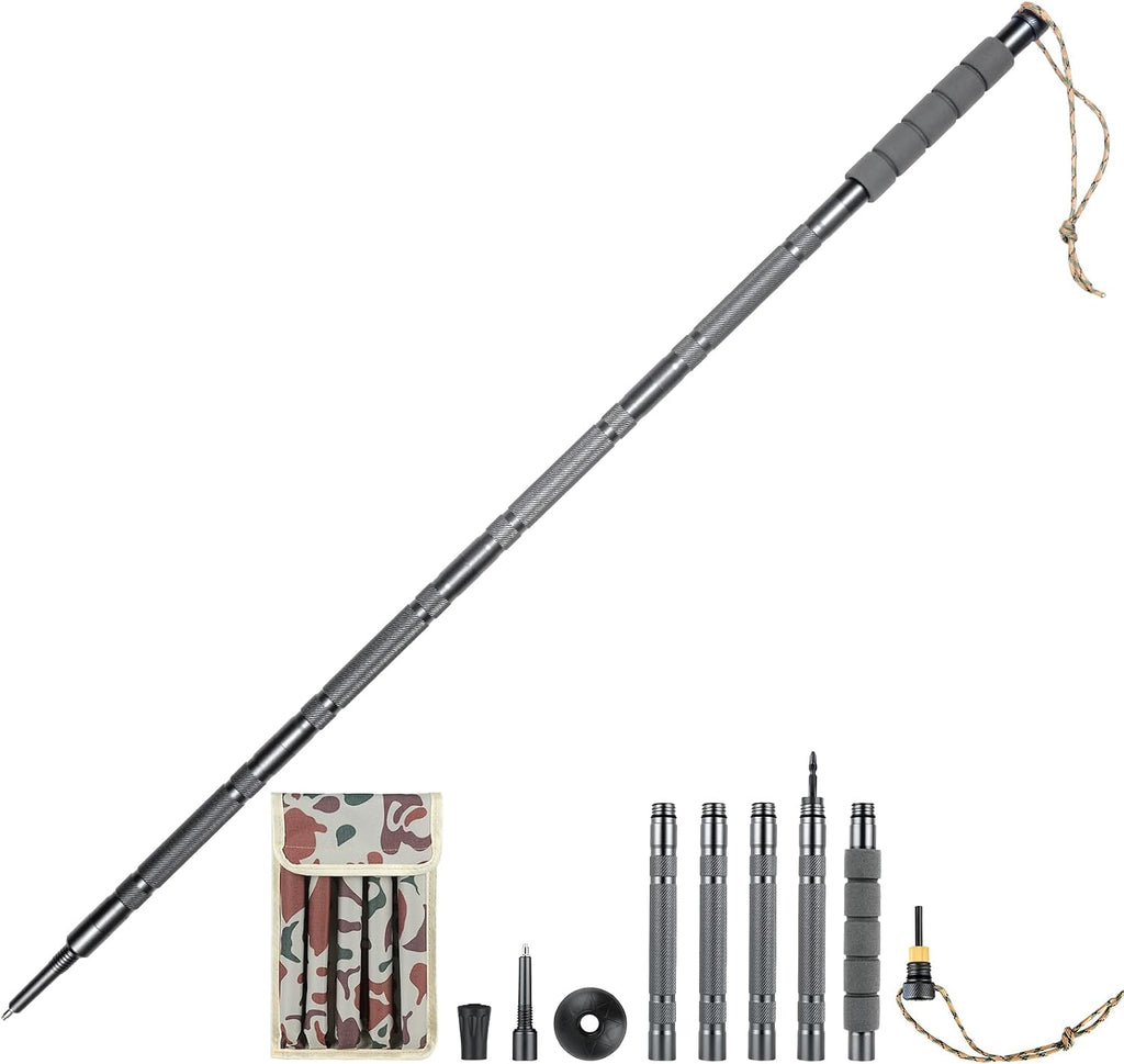 Hiking Pole Detachable Lightweight for Hiking Stick Walking Pole for Man Women