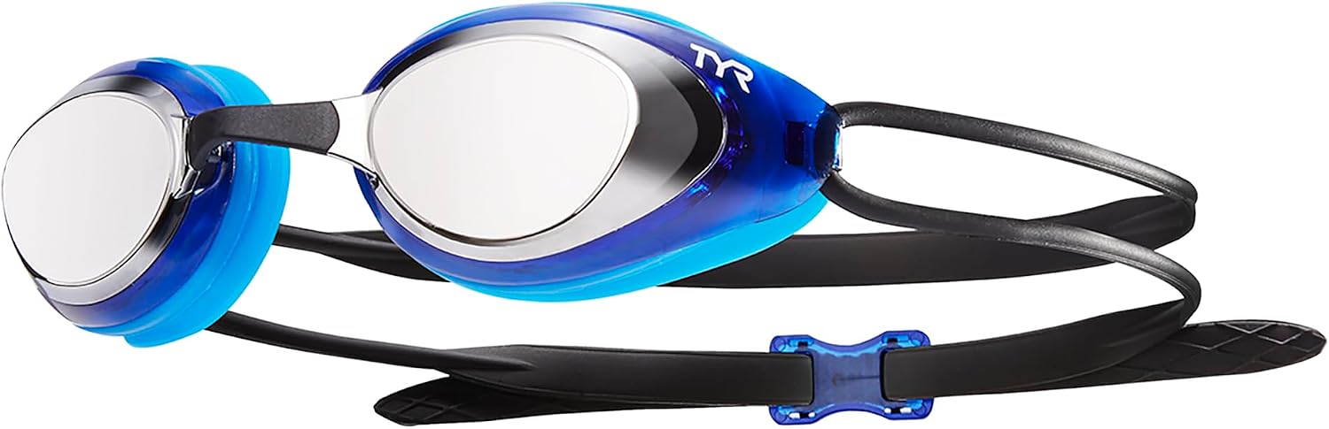 TYR Adult Blackhawk Racing Goggles - Streamlined Performance Swim Goggles