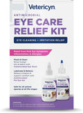 Vetericyn Pet Eye Care Kit | 2-Step Pet Eye Care Kit, Dog and Cat Eye Wash to Flush Irritated Eyes and Pet Eye Gel to Lubricate. Gentle and Safe for All Animals.