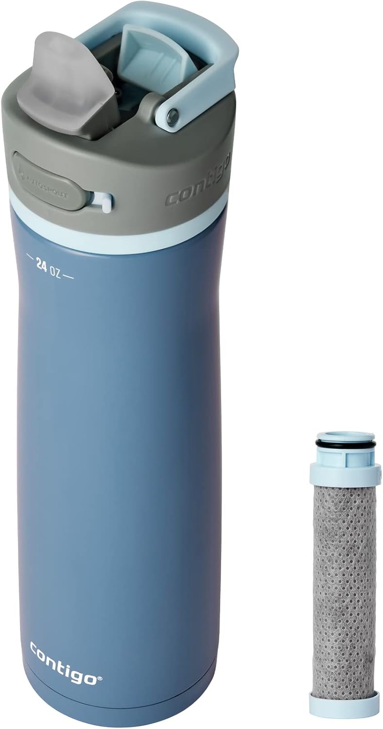 Contigo Replacement Filter for Wells Filter Water Bottle with AUTOSPOUT Straw Lid