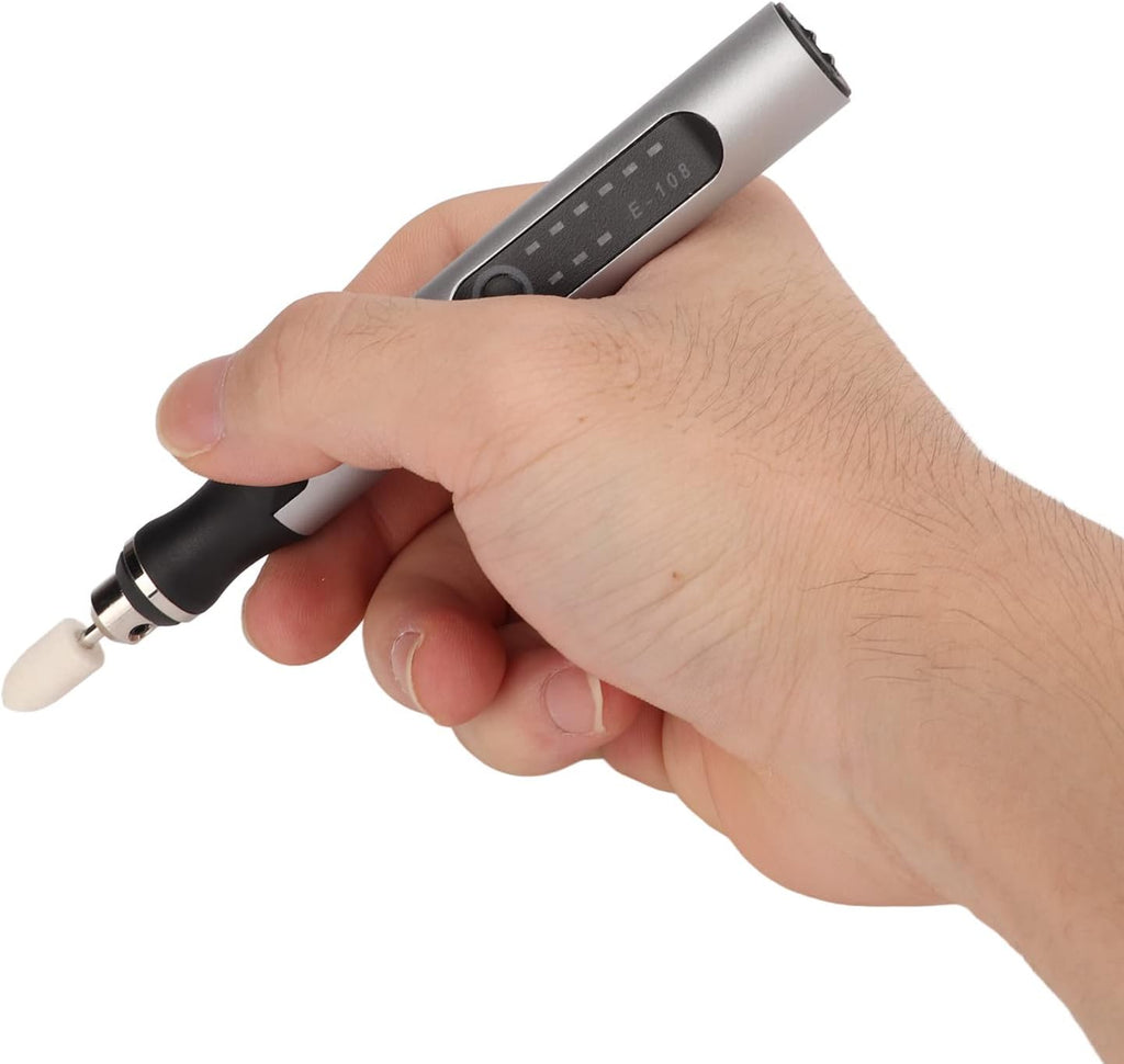 Oumefar Mini Cordless Rotary Tool, Cordless Engraving Pen USB Rechargeable Grinder 3 Speed Variable Rotary Tool Set Kit for Cutting, Engraving, Drilling, Sanding, Polishing, Great for DIY Crafts