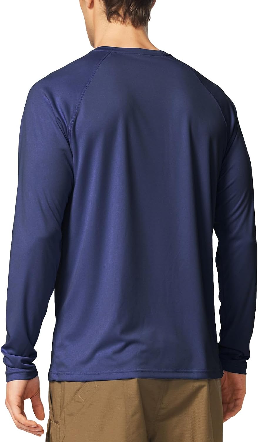 baleaf Men's UPF 50+ Sun Protection Shirts Long Sleeve Rash Guard