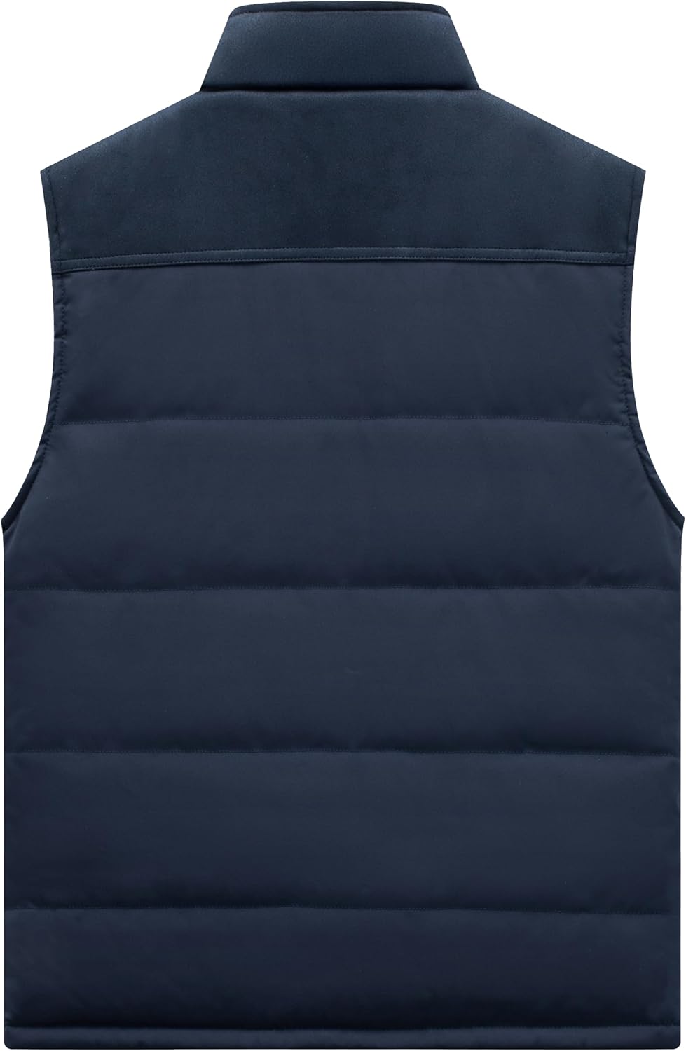 VtuAOL Men's Casual Fleece Lined Vest Outdoor Lightweight Vest Sleeveless Jacket for Travel Hiking