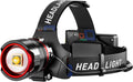 Rechargeable Headlamp 99000 High Lumens, Super Bright LED Head lamp