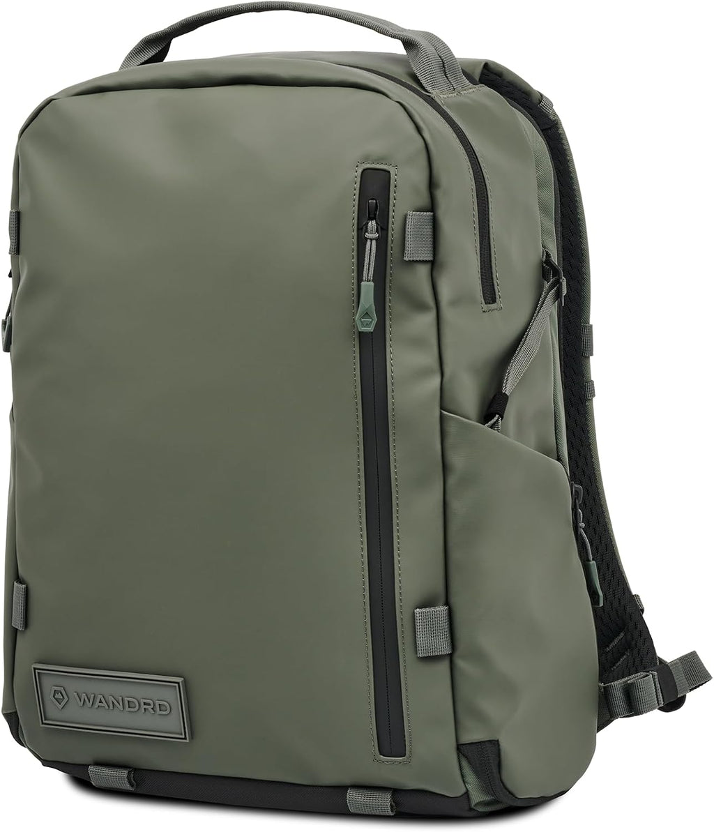 WANDRD PRVKE Zip 21L Camera Backpack, Wasatch Green, Quick Side Access
