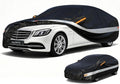 10 Layers Sedan Car Cover Waterproof All Weather for Automobiles,100% Waterproof Outdoor Car Covers Rain Snow UV Dust Protection. Custom Fit for Audi A8, BMW 7 Series, Dodge Charger,etc