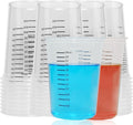 42pcs Resin Mixing Cups, Disposable Measuring Cups, 32oz Graduated Clear Plastic Measuring Cups for Epoxy Resin, Mixing Paint, Pigments