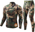 Thermal Underwear Long Johns for Men Cold Weather Base Layer Set