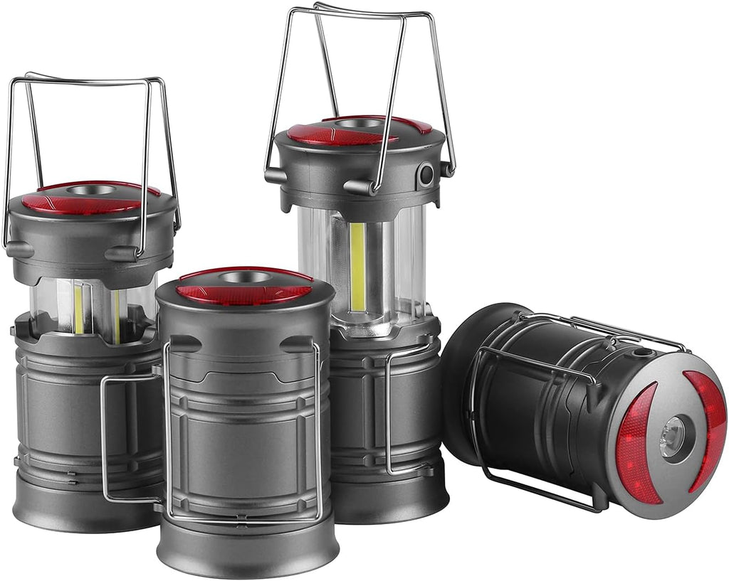 Lichamp 4 Pack LED Camping Lanterns, F4GY