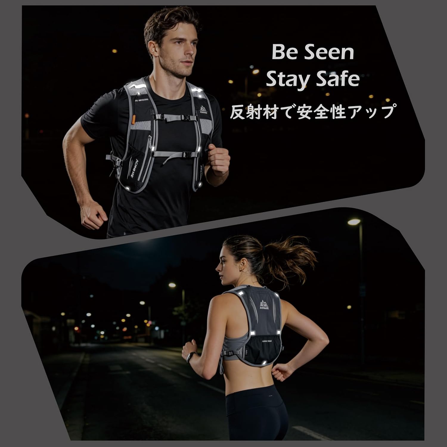 TRIWONDER Running Vest Hydration Pack Backpack for Men & Women, Lightweight Trail Marathon Run Race Vest for Cycling Jogging