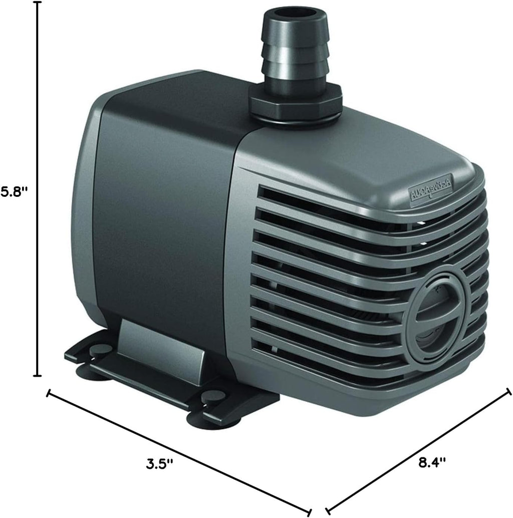 Active Aqua Submersible Water Pump High Performance Magnetic Drive Pump for Hydroponics Aquariums and Fountains Reliable Water Flow and Oxygenation in Multiple Gallons Per Hour Sizes