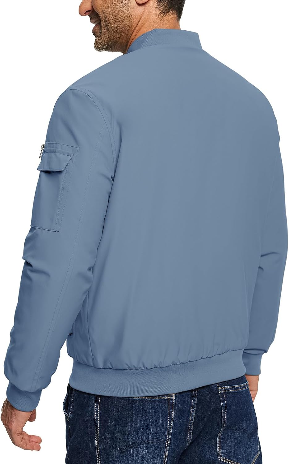 TBMPOY Men's Winter Bomber Jacket Fall Casual Windbreaker Softshell Jackets