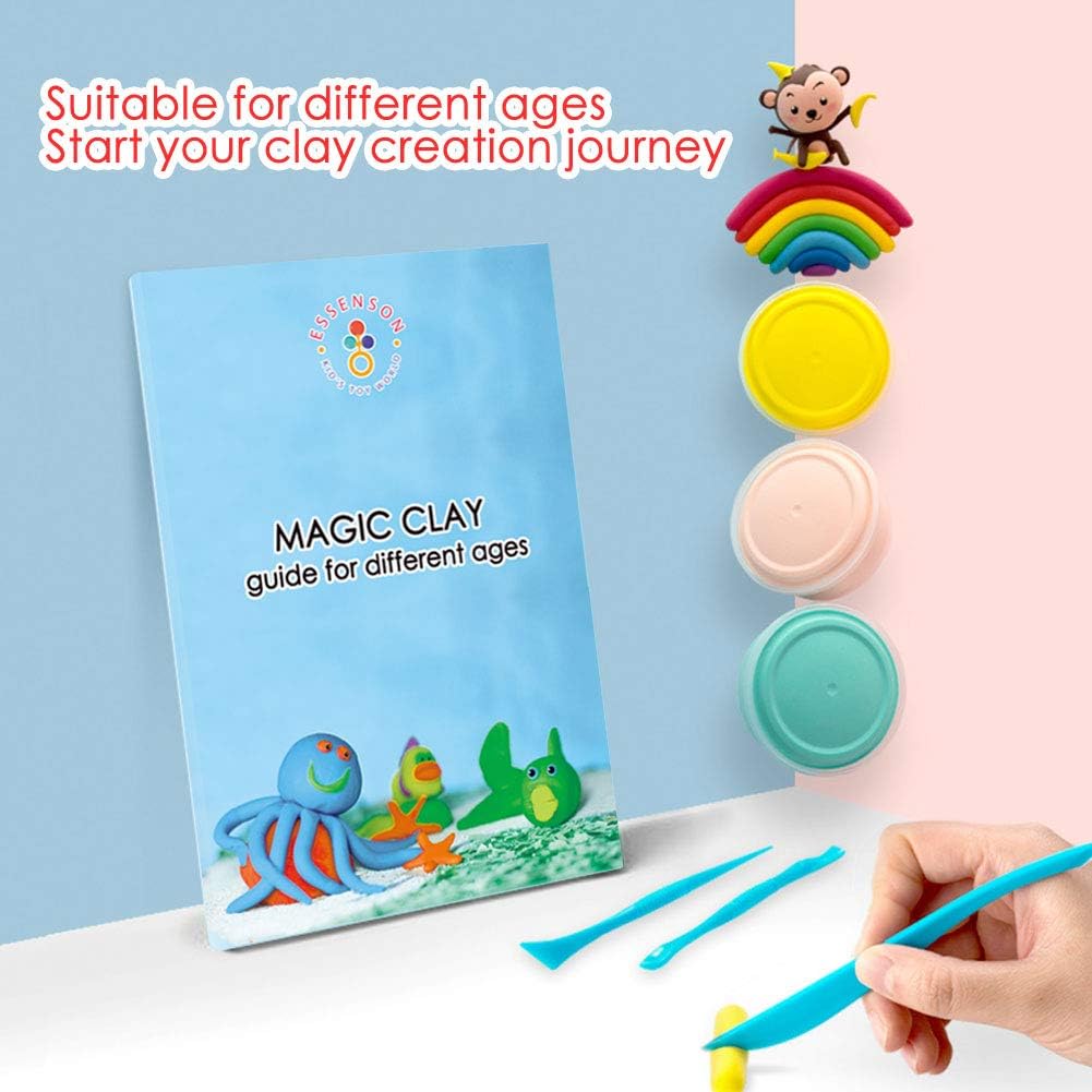 Modeling Clay Kit, 24 Colors Air Dry Clay