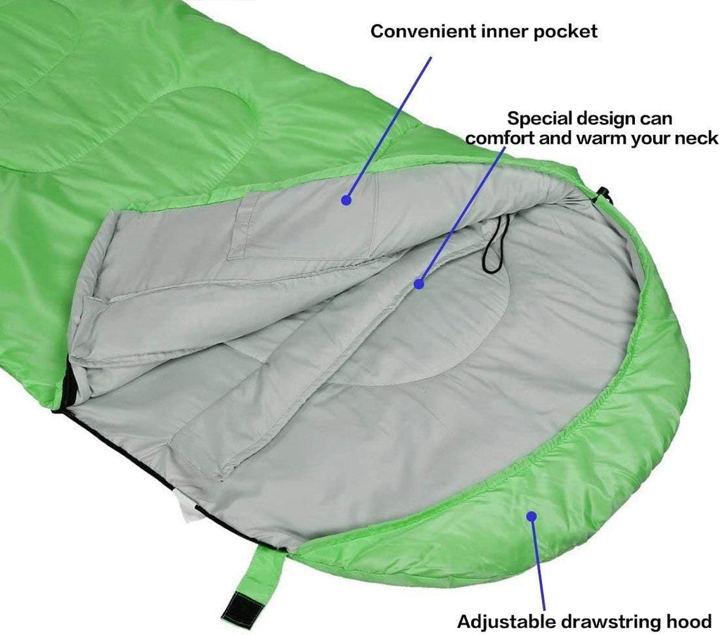 SOULOUT 3-4 Season Sleeping Bag for Adults & Teens - Camping