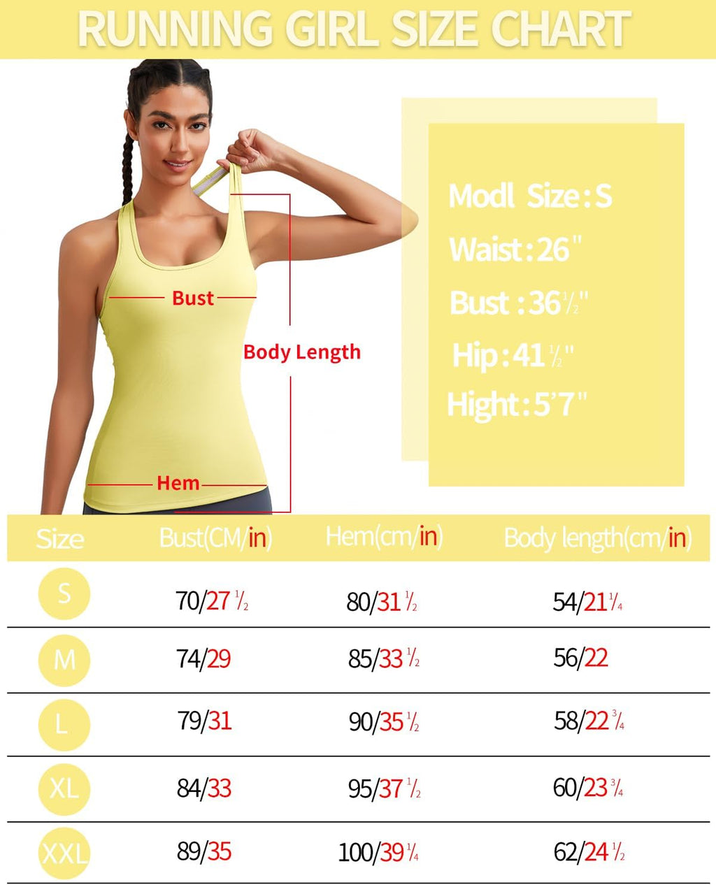 RUNNING GIRL Workout Tops for Women,Strappy Back Black Top with Built in Bras Camisole Yoga Crop Tank Tops Padded