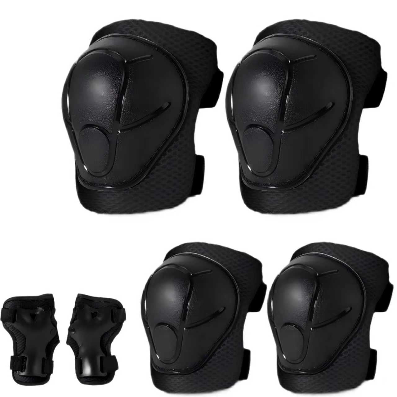 Gradient Color Kids Protective Gear Set Knee Pads for Kid 2-14 Years,W/ Adjustable Strap Kids/Youth Knee Pads Elbow Pads Wrist Guards Set for Inline Roller Skates,Cycling,BMX Bike,Skateboard,Scooter
