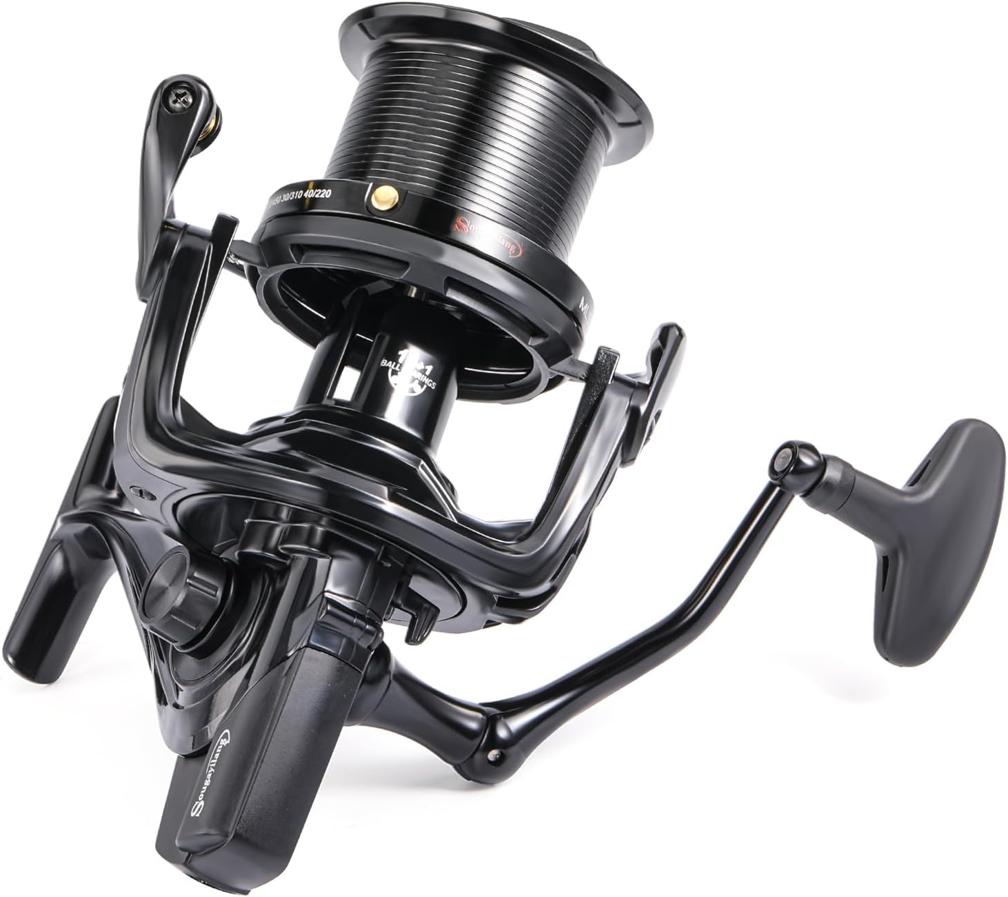 Sougayilang Saltwater Spinning Reel – Up to 38LBs Max Drag Big Game Fishing Reel, Graphite Frame Surf Fishing Reels, 4.6:1 Gear Ratio Heavy Long Casting Inshore Offshore Saltwater Reel