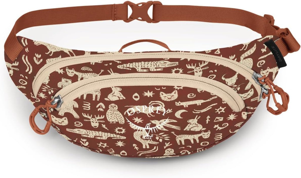 Osprey Daylite Mini Waist Pack - Lightweight Belt Bag with Crossbody Shoulder Carry Option